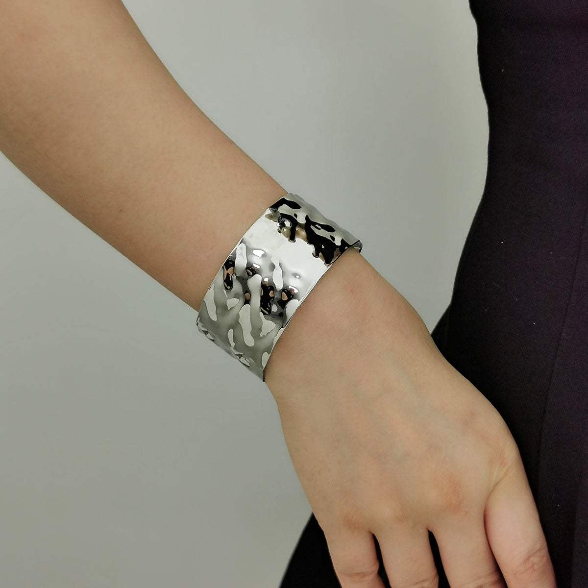 Pulsera Boreal Plateada